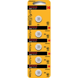 CR2430 Lityum Para Pil - 5'li Paket