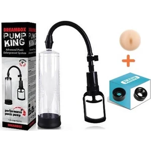 Pump King Penis Pompası Vakum Pompa + Suni Vajina + Yedek Başlık