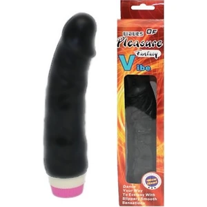 Waves 20 cm Titreşimli Kalın Zenci Realistik Vibratör Penis