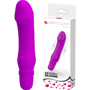 Pretty Love Justin 14 cm 10 Titreşimli Teknolojik Vibratör G-Spot Mastürbatör