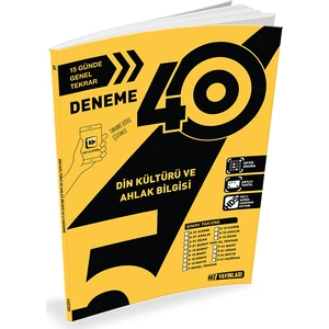 Hız Yayınları 5. Sınıf Din Kültürü Ve Ahlak Bilgisi 40'lı Deneme
