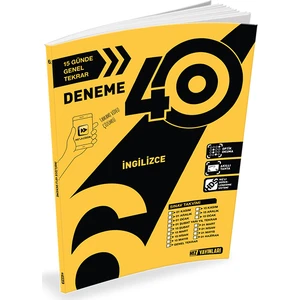 Hız Yayınları 6. Sınıf İngilizce 40'lı Deneme