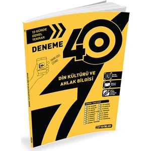 Hız Yayınları 7. Sınıf Din Kültürü Ve Ahlak Bilgisi 40'lı Deneme