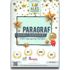 Seans Tyt-Ayt-Kpss-Dgs Paragraf Soru Bankası + 30 Deneme