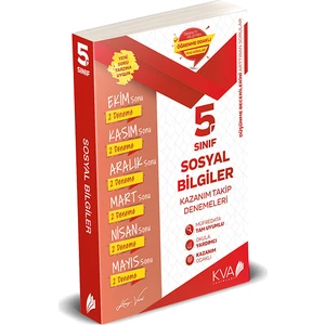 Koray Varol Akademi  5.Sınıf Sosyal Bilgiler Kazanım Takip Denemeleri