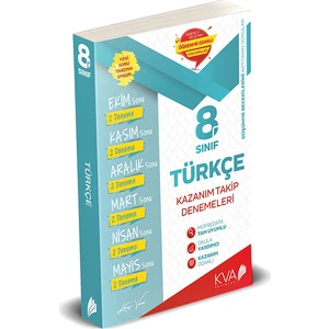 Koray Varol Akademi  8.Sınıf Türkçe Kazanım Takip Denemeleri