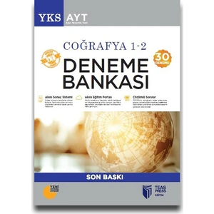 Teas Ayt Coğrafya 1-2 30'Lu Deneme Bankası