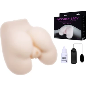 Hızlı Express Xise Lady 2 İşlevli Titreşimli Realistik Suni Vajina Anüs Bayan Kalça