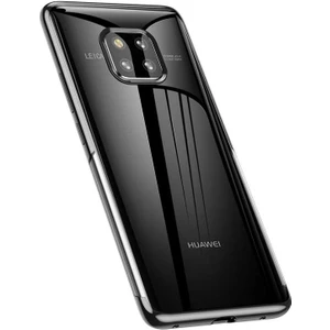 Case 4U Huawei Mate 20 Pro Kılıf A+ Şeffaf Lüx Süper Yumuşak 0.3mm Ince Slim Silikon - Şeffaf