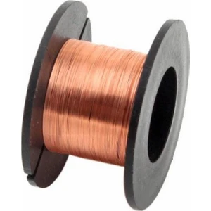 Emaye Bobin Teli Emaye Kaplı Bakır Tel 0,4 Mm Çap - 50 Metre