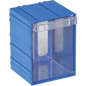 Sembol Plastik Set Ms2 Mavi Şeffaf Plastik Çekmeceli Kutu