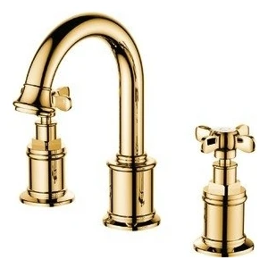 | Victorian Lavabo Bataryası - Gold (3 Delikli Lavabolar İçin)