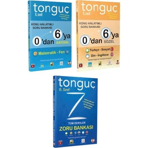 Tonguç Akademi 0'dan 6'ya Konu Anlatımı Ve Tüm Dersler Zoru Bankası Seti