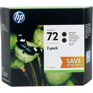 P2V33A (NR72) Mat Siyah 2'li Mürekkep Kartuş 130ml (T100 T610 T1120)