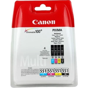 CAN20032 (CLI-551) CMY-BK Kartuş Set (IP7250-MG5450-MG6350)