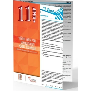 Benim Hocam Yayınları 11. Sınıf Türk Dili ve Edebiyatı Çek Kopar Yaprak Test