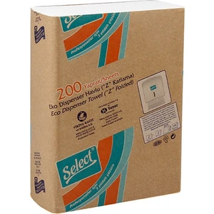 Smart Z Katlama Dispenser Havlu 200 Yaprak 12 Paket