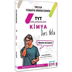 Yargı Lemma YKS TYT Kimya Ders Notu -  Kemal Şekerci 