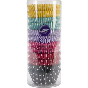 Wilton Puantiyeli Fırfırlı Kek Kapsülü 415-2286 300'lü 5 cm