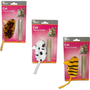 Esatland Catnip Fare Kedi Otlu Kedı Oyuncağı 6*10 Cm