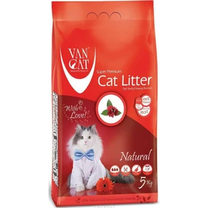 Vancat Kokusuz Bentonit Kalın Taneli Kedi Kumu 5 Kg