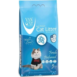 Vancat Fresh Compact Bentonit İnce Taneli Kedi Kumu 5 Kg