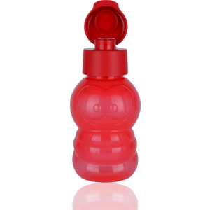 Eko Şişe 350 Ml Kırmızı Tırtıl ( Suluk Ve Matara )