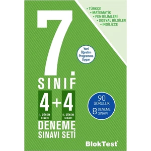 Tudem Yayınları 7. Sınıf 4+4 Deneme Sınav Seti