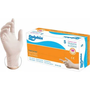 Latex Pudrasız (S) Eldiven 100'Lü