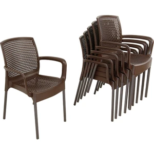 Defne Rattan Koltuk  (6 Adet)