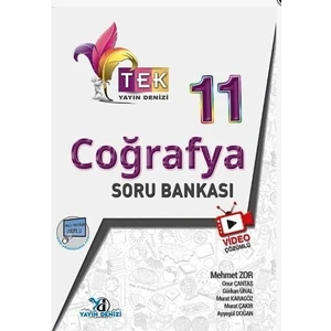 Yayın Denizi Yayınları 11.Sınıf Tek Serisi Video Çözümlü Coğrafya Soru Bankası