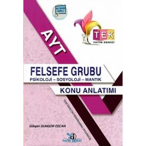 Yayın Denizi Yayınları AYT Felsefe Grubu Tek Serisi Konu Anlatımı Cep Kitabı