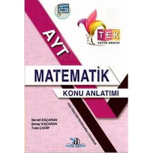 Yayın Denizi Yayınları AYT Matematik Tek Serisi Konu Anlatımı Cep Kitabı