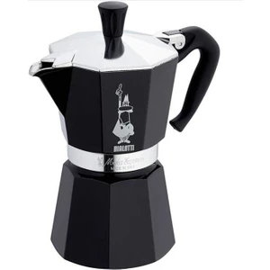 Moka Pot Siyah 6 Cup
