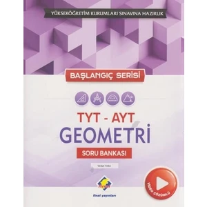 Final Yayınları TYT AYT Geometri Soru Bankası - Video Çözümlü - Başlangıç Serisi - Yeni - vedat Yıldız