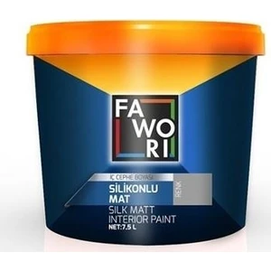 Silikonlu Mat İç Cephe Duvar Boyası - 2,5 LT