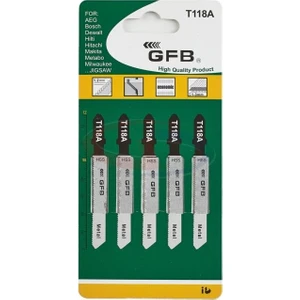 GFB Dekupaj Testere Ağzı Bıçağı Metal - 5 Adet