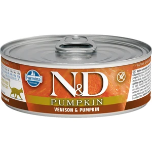 Pumpkin Geyikli Yetişkin Kedi Konservesi 80g