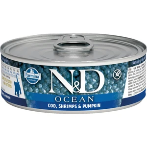 Ocean M.Balığı & Karides &Balkabağı Yavru Kedi 80 gr(24 Adet)