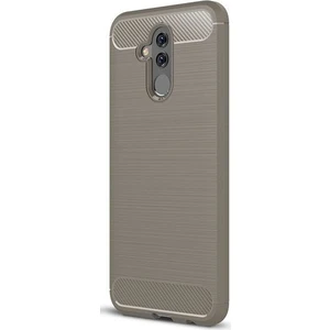 Huawei Mate 20 Lite Kılıf Room Antişok Karbon Silikon Kapak Kılıf + Esnek Nano Cam