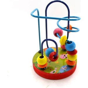 Ahşap Eğitici Mini Tel Labirent Helezon