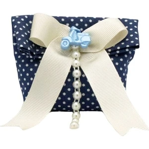 Beyaz Düşler Sokağı Nl5518B2 Bebek Şekeri Kumaş Kese/Lavantalı (25 Adet)