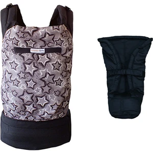 Gri Yıldız Yenidoğan Set Ergonomik Kanguru