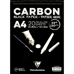 Clrf Cr97518 Carbon Siyah Çizim Blk A4 120Gr 20 Yp
