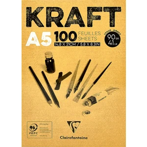 Clrf Kraft Skeç Blok A5 90Gr 100Yp Üst Ypşk