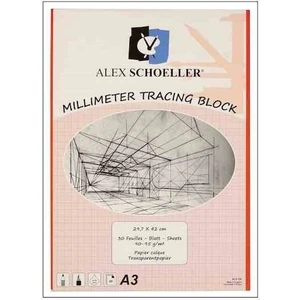 Alex Schoeller Aydinger A3 Milimetrik 30 Lu Kirmizi Alx-120