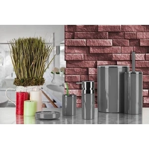 Lenox Gri 5 Parça Banyo Seti