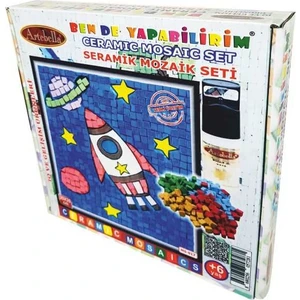 Bende Yapabilirim Seramik Mozaik Seti Uzay MS-17