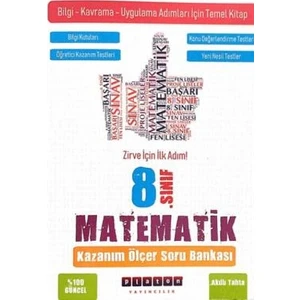 Platon Yayınları Matematik Kazanım Ölçer Soru Bankası 8. Sınıf