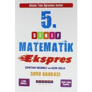 Platon Yayınları 5. Sınıf Matematik Açık Uçlu Soru Bankası